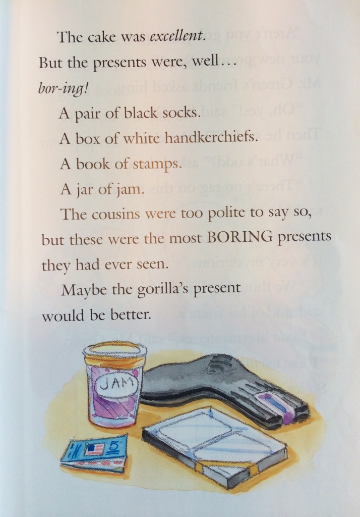 A page from one of the books.